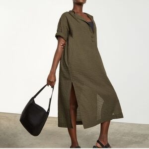 EVERLANE The Caftan Dress In Beech